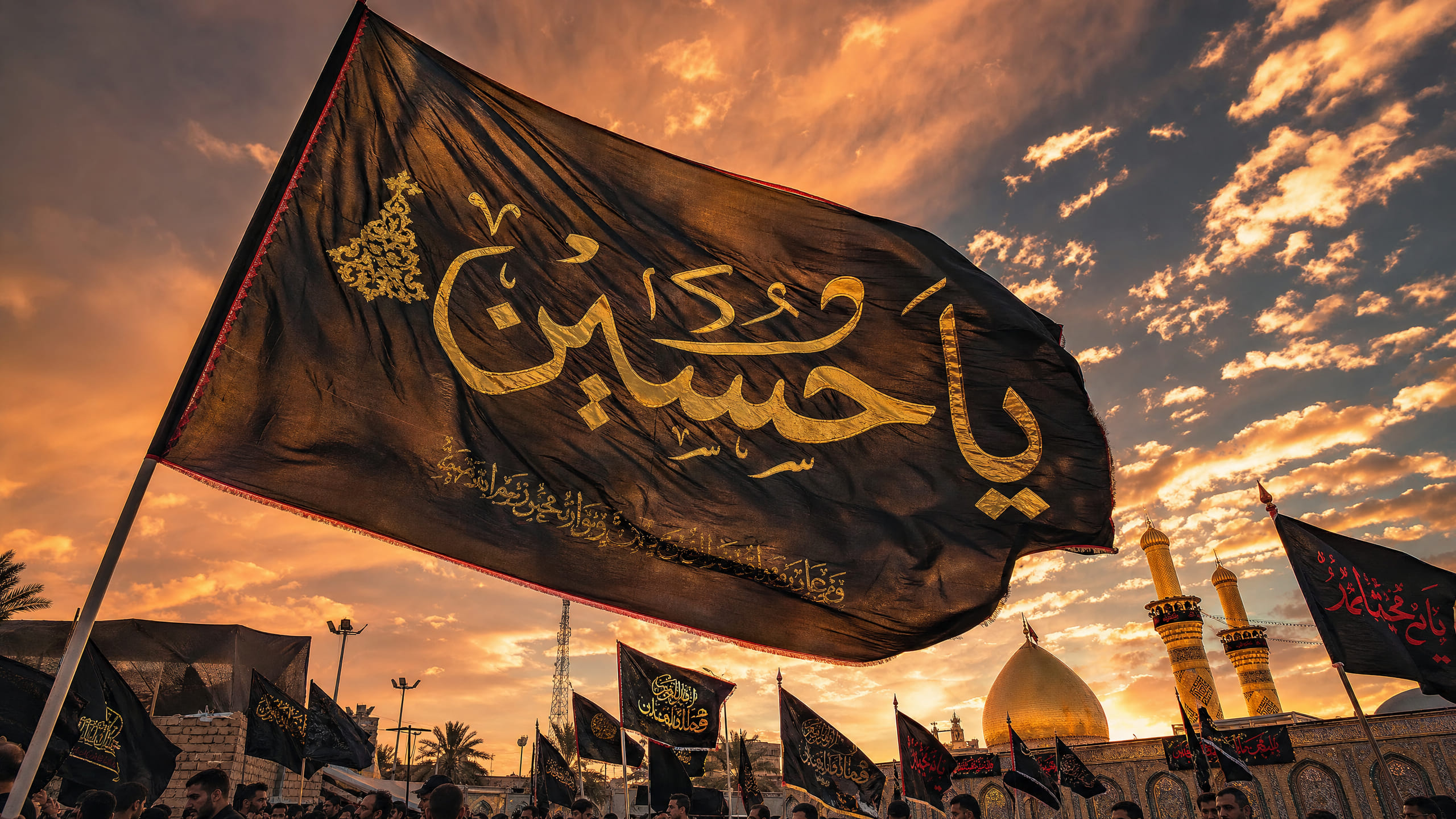 دليلك لطباعة الرايات والبنرات الحسينية: من التصميم إلى التنفيذ